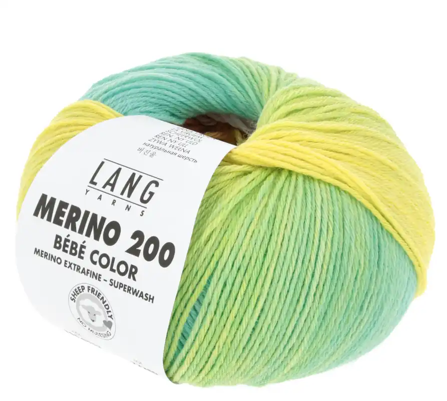 Lang Yarns Merino 200 Bebé Color Top-Preis