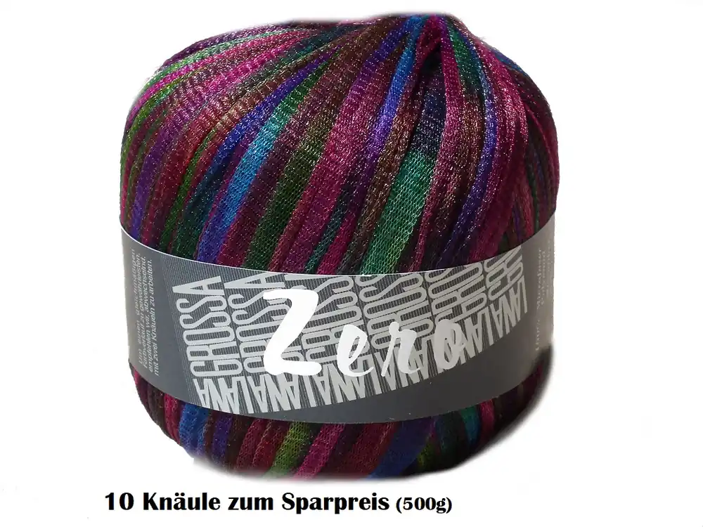 Handgefertigt 500g Lana Grossa Zero