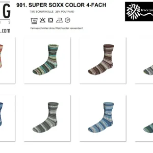 Super Soxx 100g 4-fädig GreekMyths II Premium