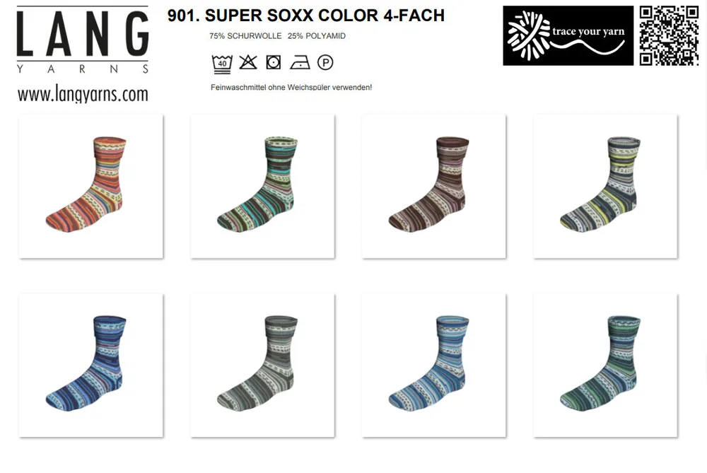 Super Soxx 100g 4-fädig GreekMyths II Premium