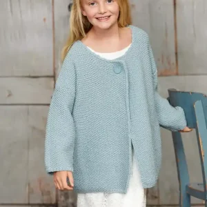 Kinderjacke aus Bingo mèlange (We Care) Neu Im Sortiment