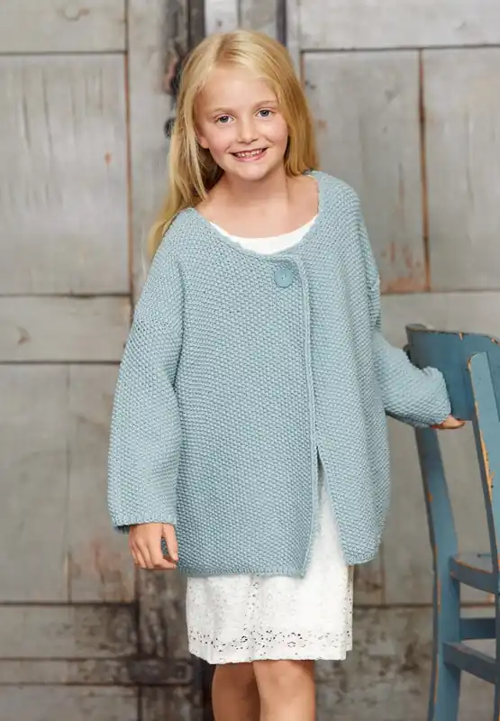 Kinderjacke aus Bingo mèlange (We Care) Neu Im Sortiment