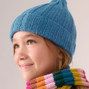 Rippenmütze aus Ecopuno Sale