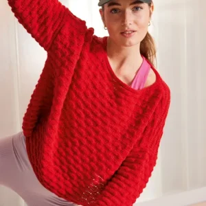 Pullover im Biesenmuster aus Ecopuno Im Trend