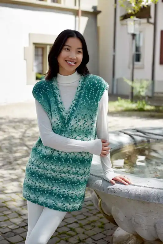 Pullunder aus Snowflake Im Trend