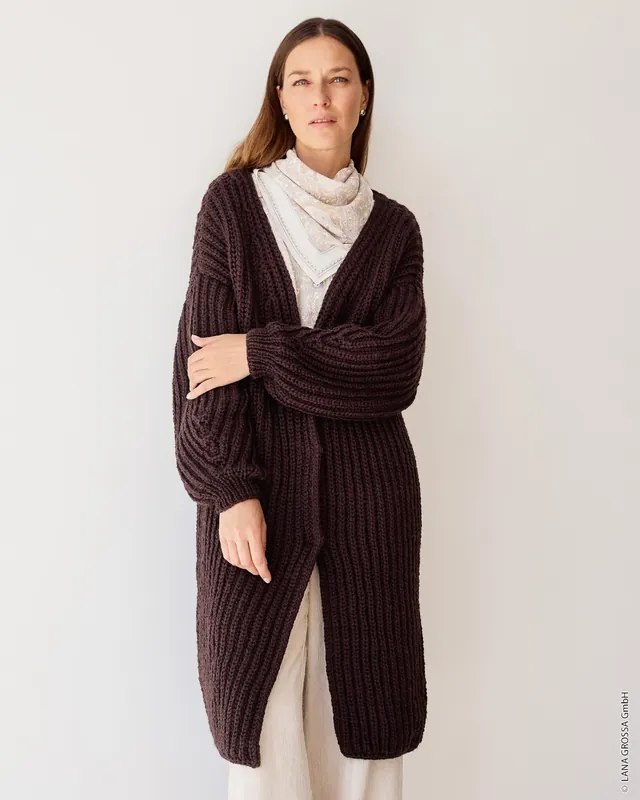 Neue Ware Mantel Im Vollpatent aus Brigitte No. 5