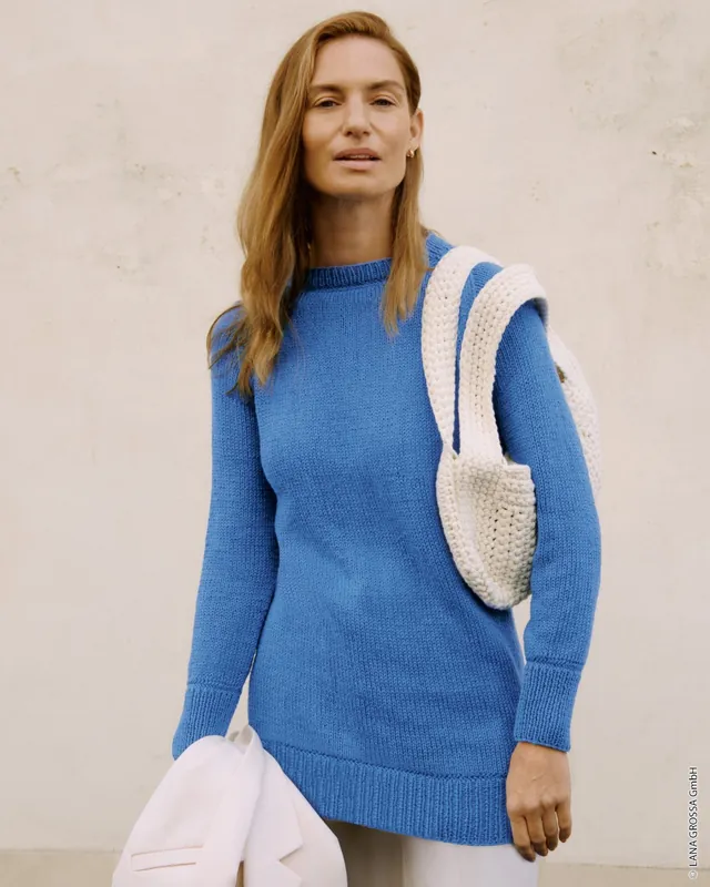 Aktuell Raglan-Longpulli aus Dodici