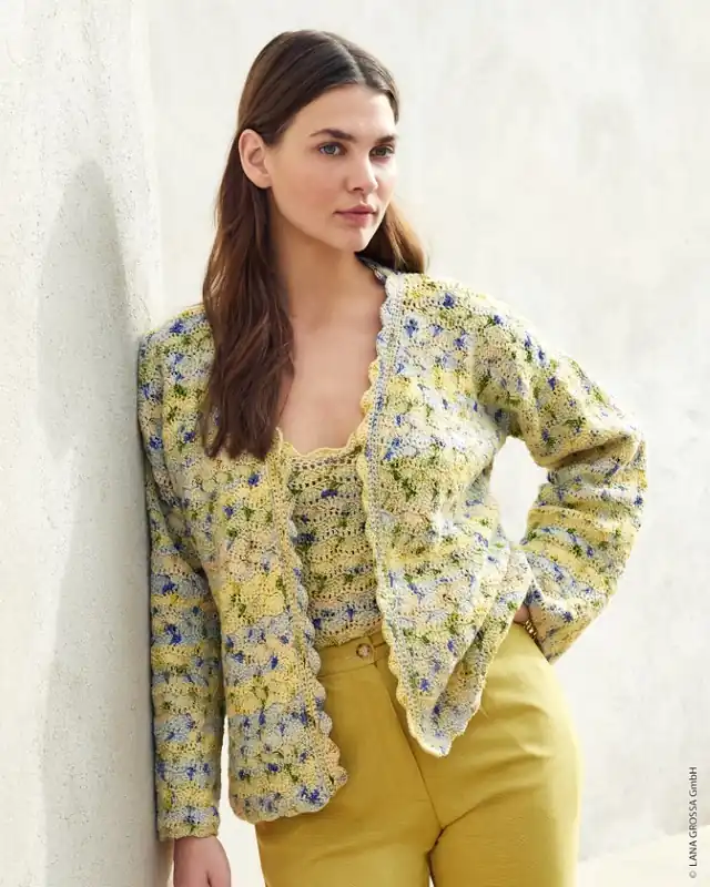 Begrenztes Angebot Jacke Im Muschelmuster aus Torto