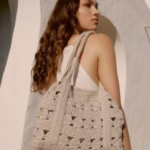 Knallerangebot Häkeltasche Mit Muschelmuster aus The Tube Fine