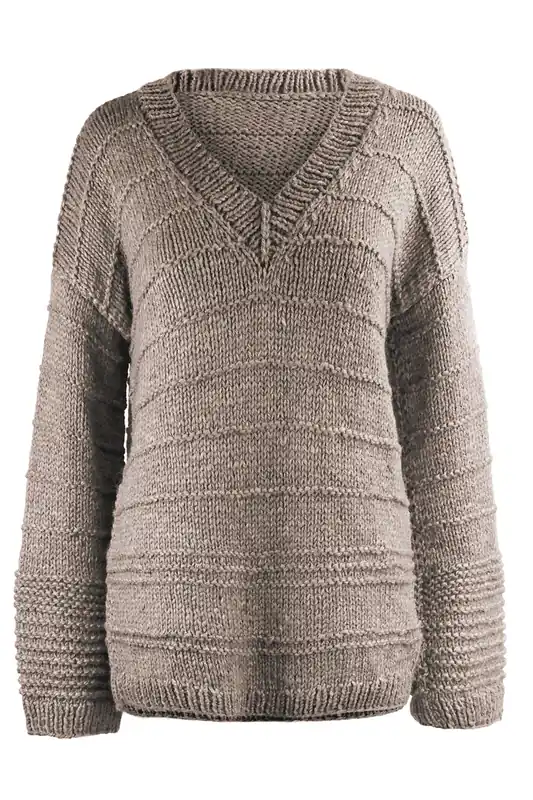 Neue Kollektion Pullover Touch Of Taupe aus WOOLADDICTS Earth