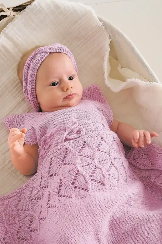 Decke Mit Ajourrand aus Ecopuno Abverkauf