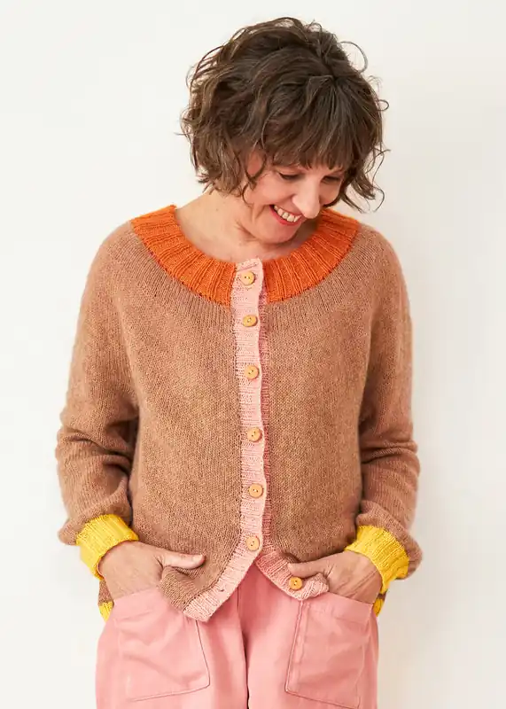 Echt Cardigan aus Ecopuno