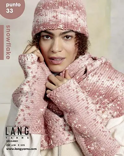 Heißes Angebot Lang Yarns Punto 33 Snowflake