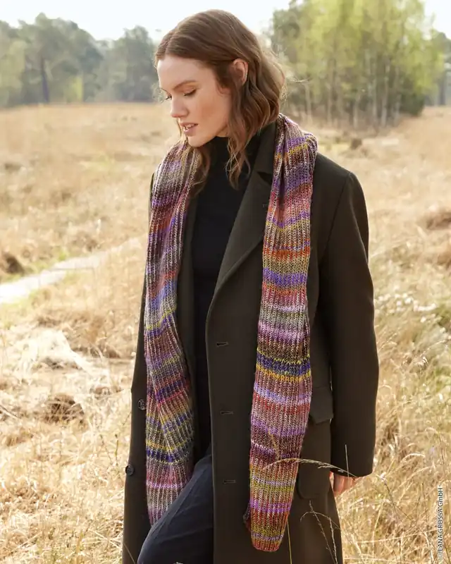 Schal aus Colorissimo & Ecopuno & Brillino Großhandel