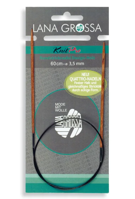 Rundstricknadel Holz Quattro Zertifiziert