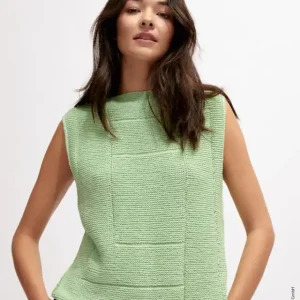 Grafisches Top aus Cotton Wool Original