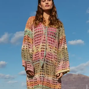 Tunika Im Gitter Rautenmuster aus Mosaico (Linea Pura) Premium