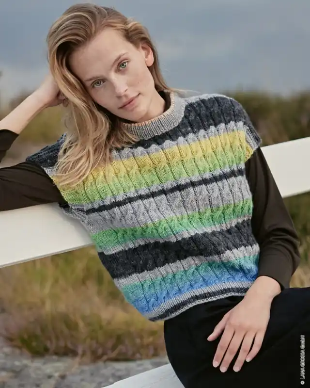 Mega-Angebot Zopfpullunder aus Gomitolo Tosca