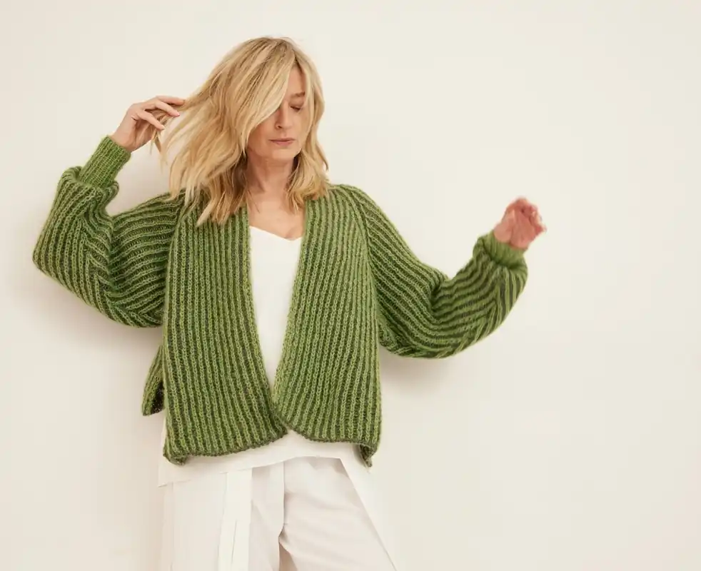 Begrenztes Angebot Jacke aus Silkhair/Ecopuno