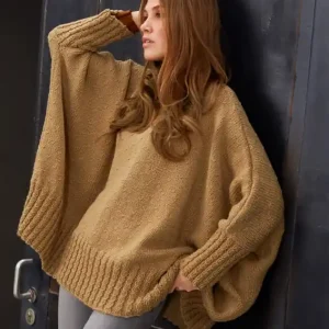 Solange Der Vorrat Reicht Poncho aus Bingo mèlange (We Care)