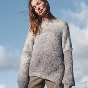 Sonderaktion Asymmetrischer Pullover aus Avio