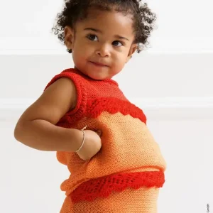 Top Mit Ajourborte aus Campo & Sottile Neu