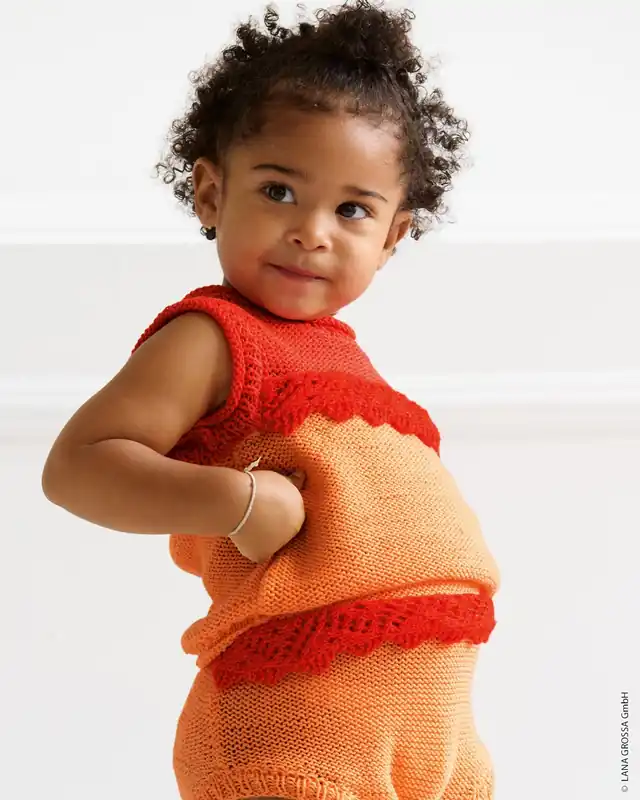 Top Mit Ajourborte aus Campo & Sottile Neu