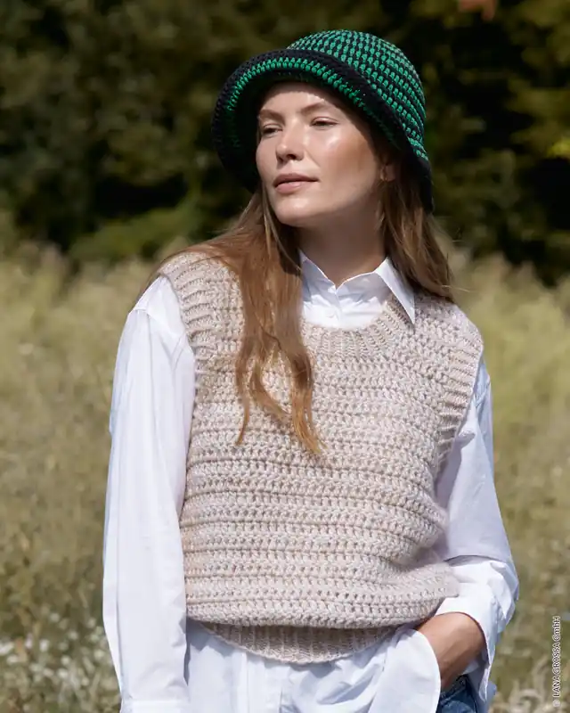 Stäbchen-Pullunder aus Twinny Markenprodukt