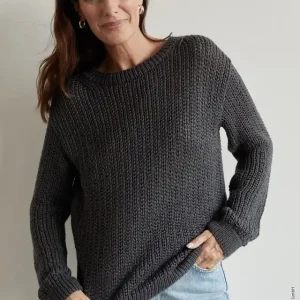 Kracherpreis Pullover Im Rippenmuster aus Puro Vegano