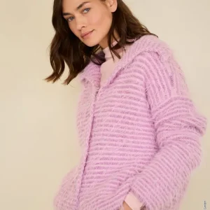 Jacke Mit Streifenmuster aus Basta & Cool Merino Preis Gesenkt