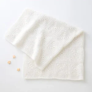 Kracherpreis Häkel-Babydecke aus Ecopuno