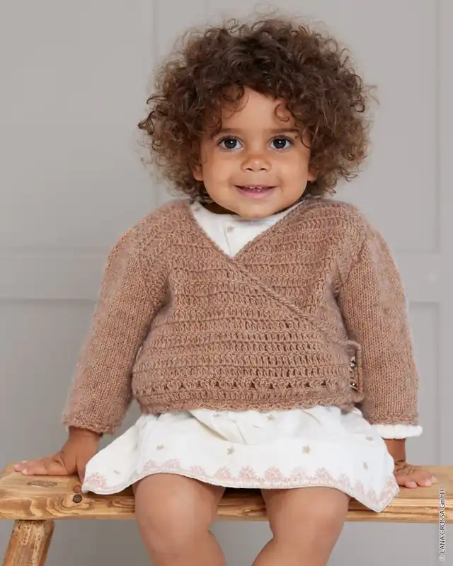 Highlight Wickeljäckchen aus Ecopuno