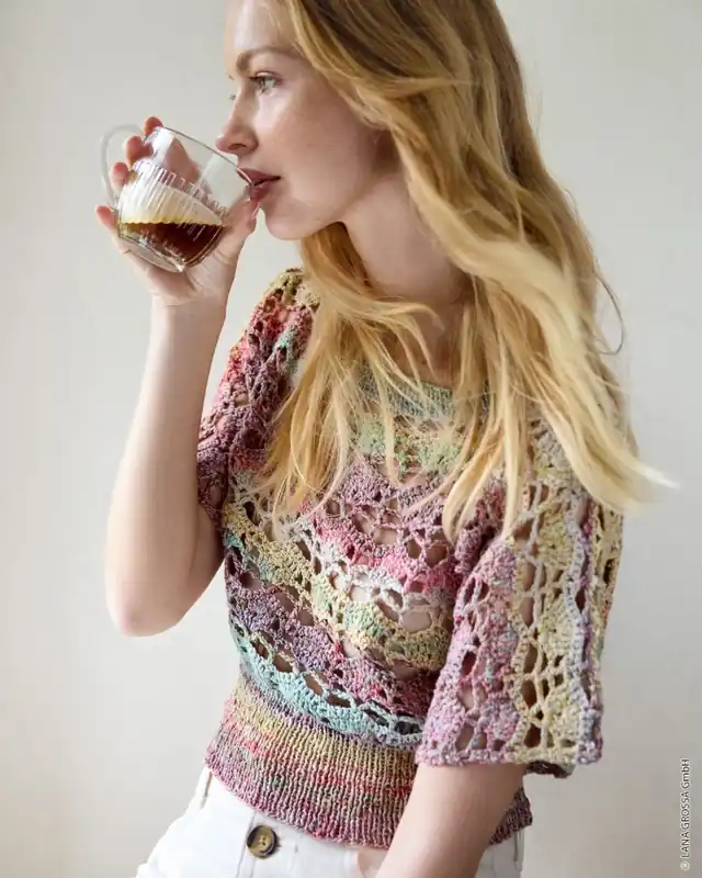 Shirt Im Muschelmuster aus Mosaico Limited Edition