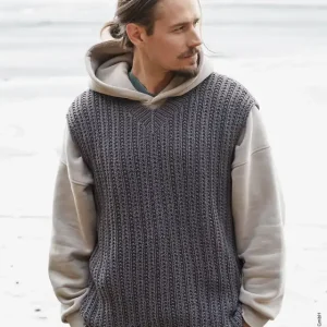 Heißes Angebot Pullunder Mit Strukturmuster aus Bingo