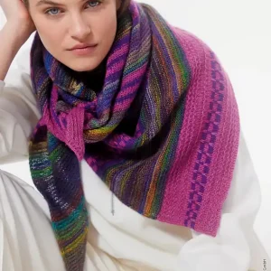 Dreieckstuch aus Colorissimo 2/Ecopuno Beliebt