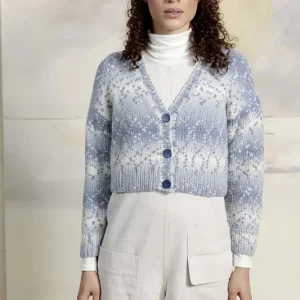 Cardigan aus Snowflake Saisonangebot