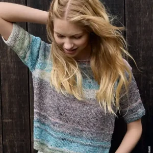 Sonderaktion Shirt Glatt Rechts Mit Abgerundetem Saum Am Rückenteil aus Mosaico