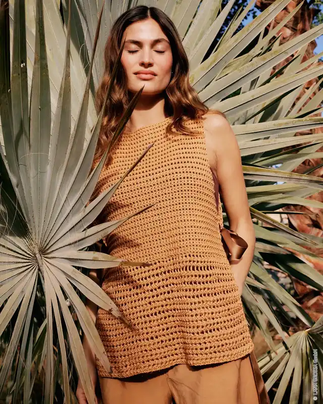 Versand Am Gleichen Tag Top Im Mustermix aus Organico (GOTS)