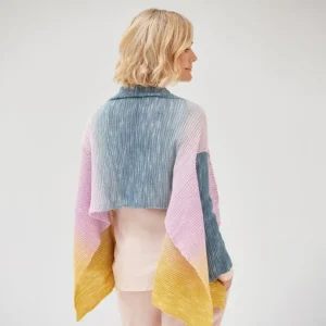 Ärmelschal aus Cool Wool Lace Hand-Dyed Versand Am Gleichen Tag