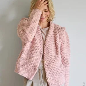 Jacke Im Flechtmuster aus Lala Berlin Lovely Cotton Angebot