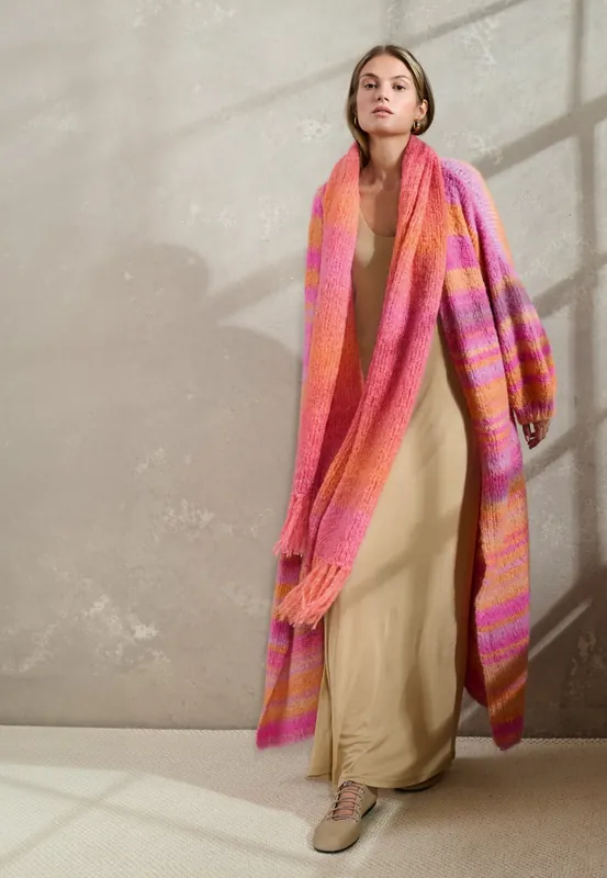 Schal Mit Fransen aus Avio Online Kaufen