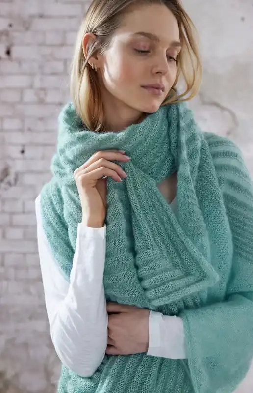 Stola Non Troppo aus Ecopuno/Silkhair Begrenztes Angebot