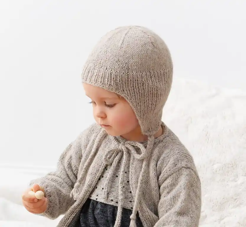 Babymütze aus Ecopuno Neuheit