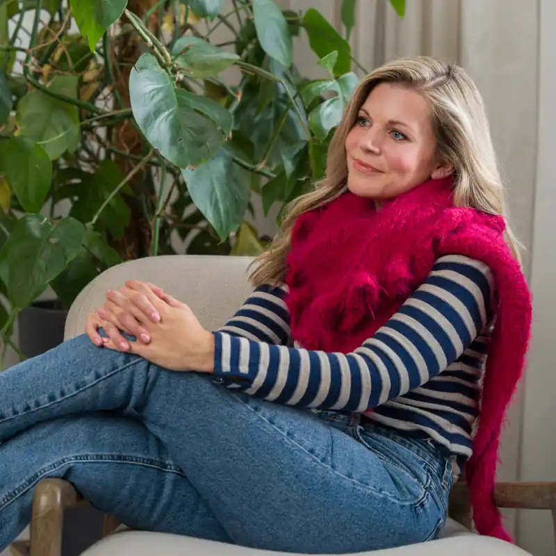 Schal/Tuch mit Volant aus Basta (Tanja Steinbach) Direkt Vom Hersteller