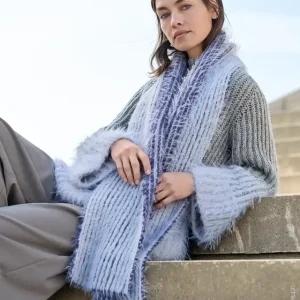 Brioche-Schal aus Basta & Cool Merino Aktuell