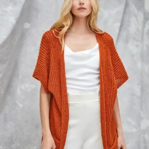 Neue Kollektion Weste aus Ecopuno