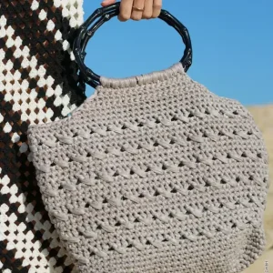 Tasche Im Strukturmuster aus The Paper Must-Have