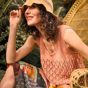 Top mit Rauten aus Brigitte No. 4 Mega-Angebot