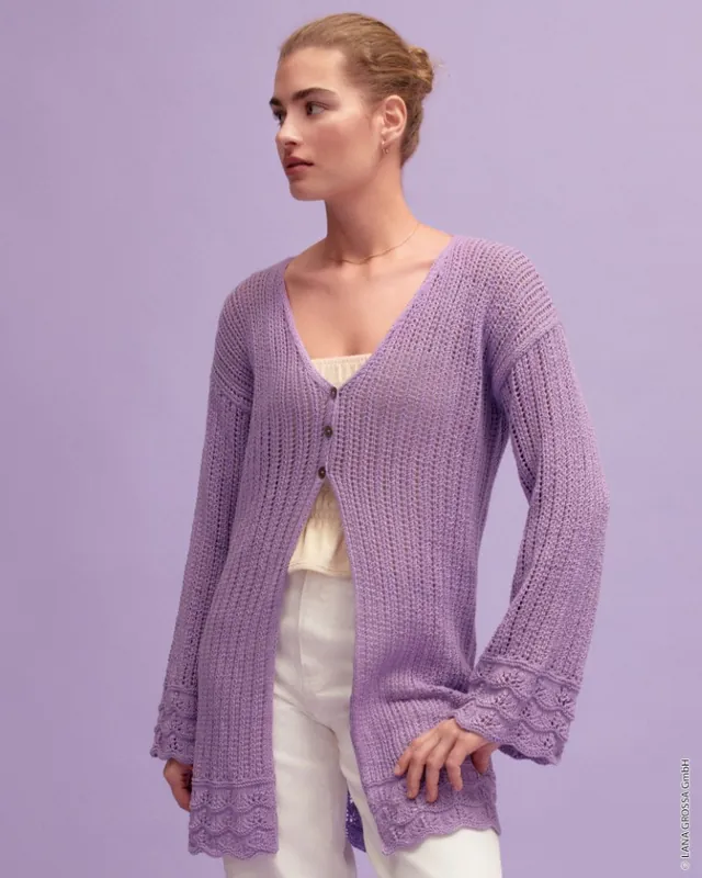 Sale Verspielte Jacke aus Cotton Wool