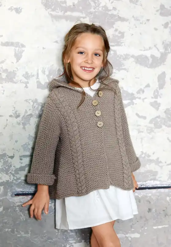 Kinderjacke (II) aus Bingo mèlange (We Care) Sale